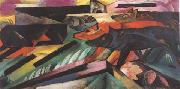 Franz Marc, The Wolves (mk34)